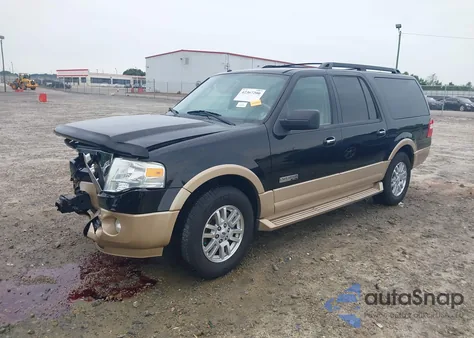 2008 Ford Expedition El Eddie Bauer from USA, damaged, VIN 1FMFK17578LA70127